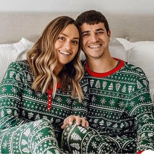 Green Winter Christmas Pajamas